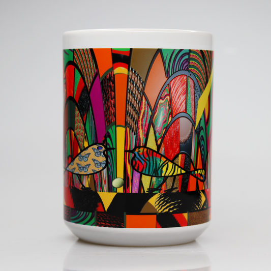 CC15 340 Two birds, outside their homes, are looking at an egg. What do they see?