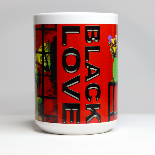 CC15 5011 23 VD African American couple embracing as hearts fall from the skies.