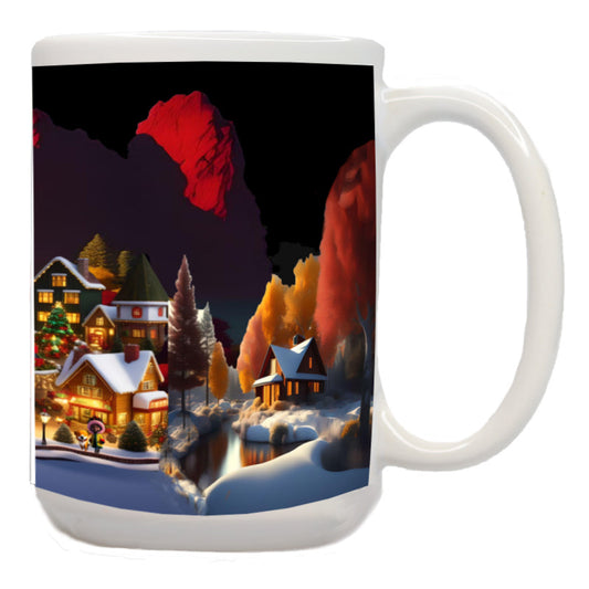 Colorful Christmas Mug